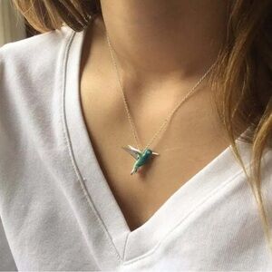 Hummingbird Spirit Necklace Beautiful Nature Inspired Health and Healing Pendant